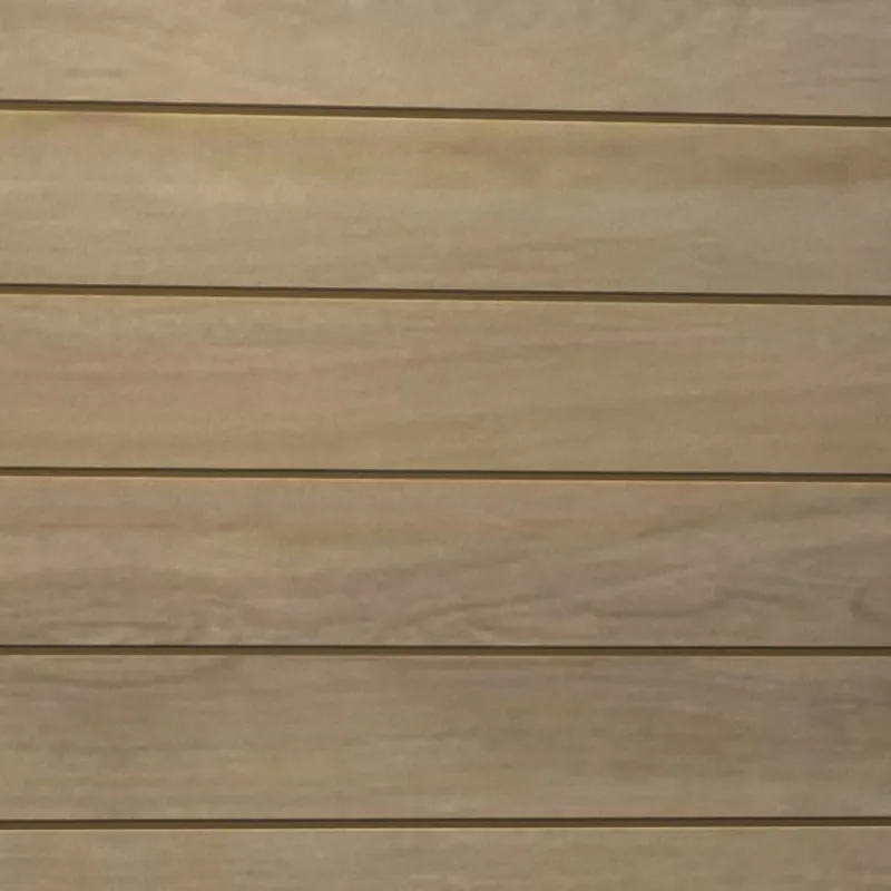 Gros plan de la finition faïence mat Carrelo, décor Bois 90 × 9